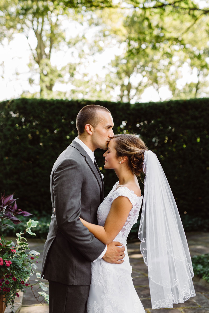 First Look - Garden Wedding Drumore Estate