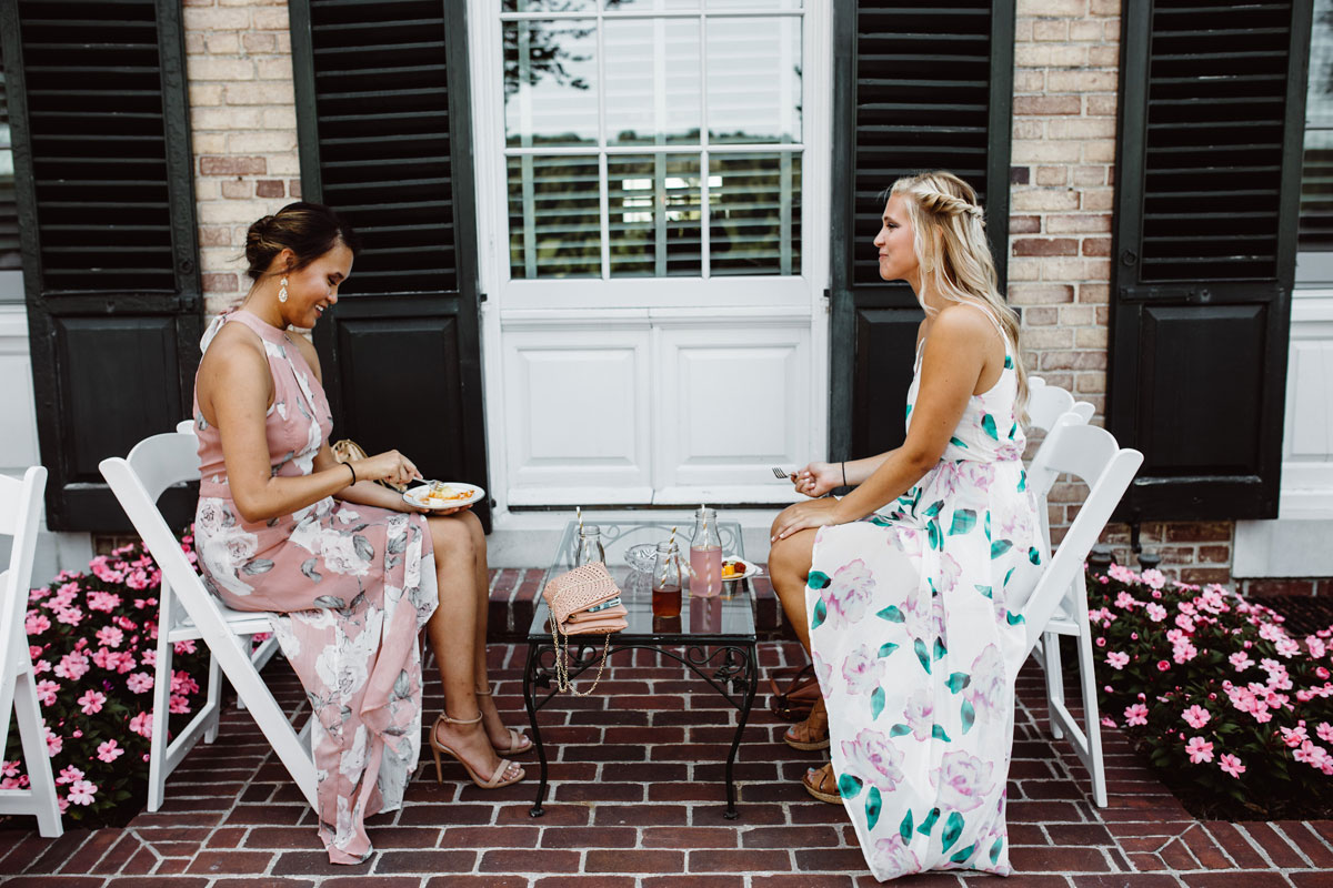 Cocktail Hour - Outdoor Wedding - Drumore Estate Lancaster PA