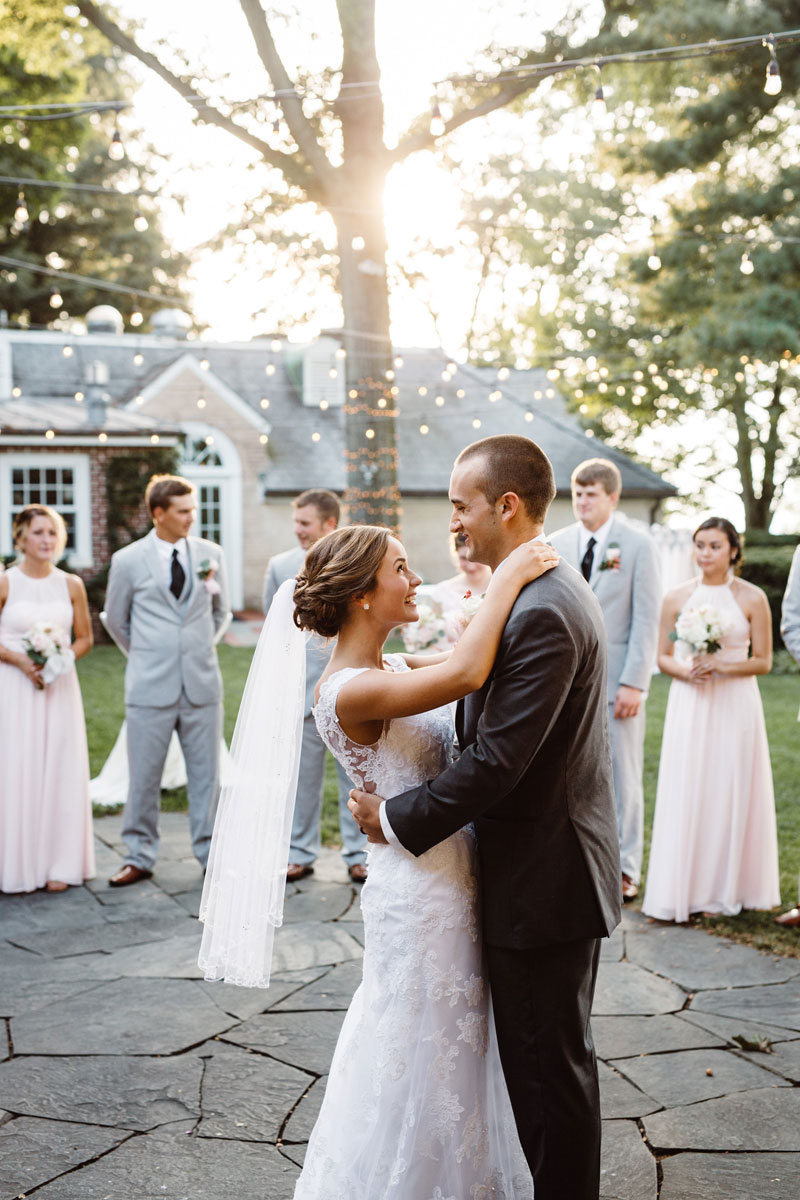 First Dance - Outdoor Reception - Drumore Estate Lancaster PA