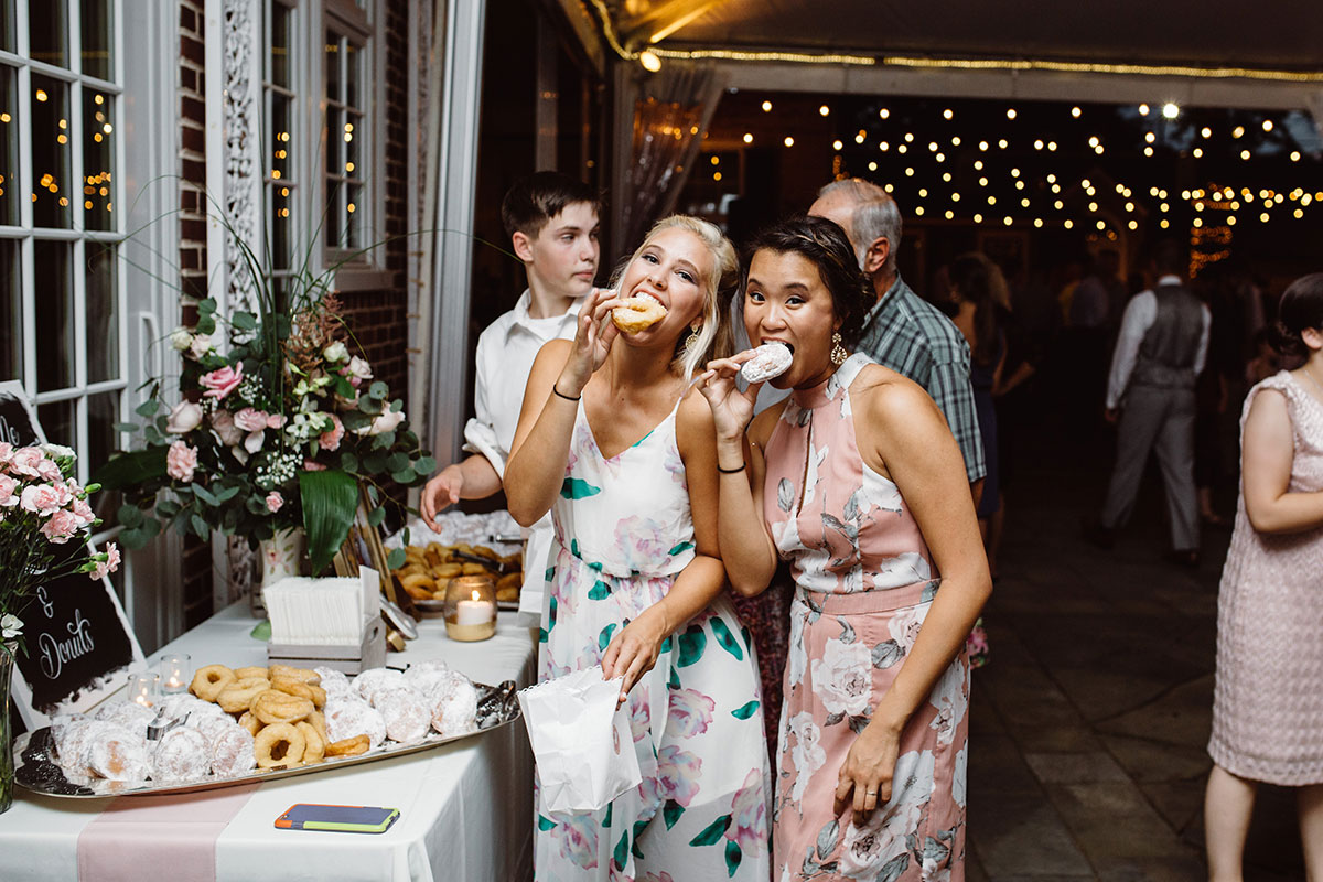 Donuts - Late Night Snacks - Wedding Reception Drumore Estate Lancaster PA