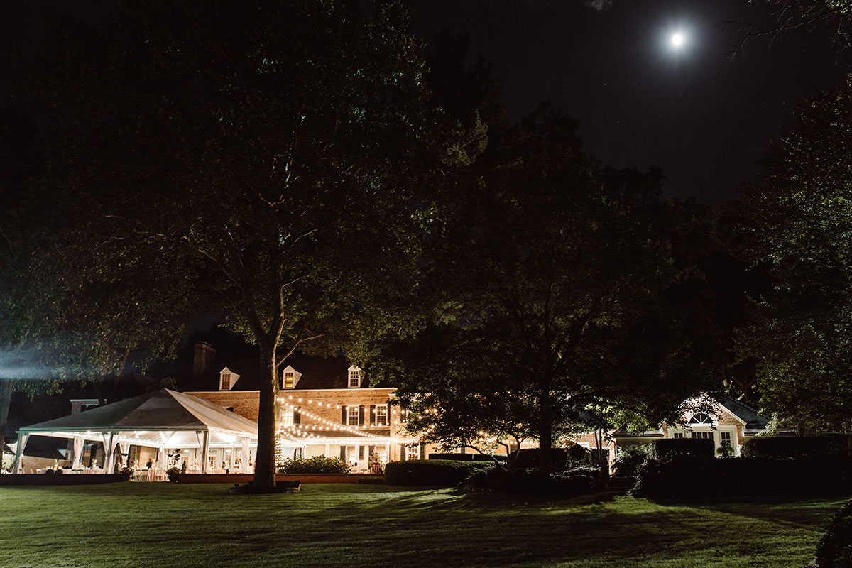 Romantic Tented Reception - Drumore Estate Lancaster PA