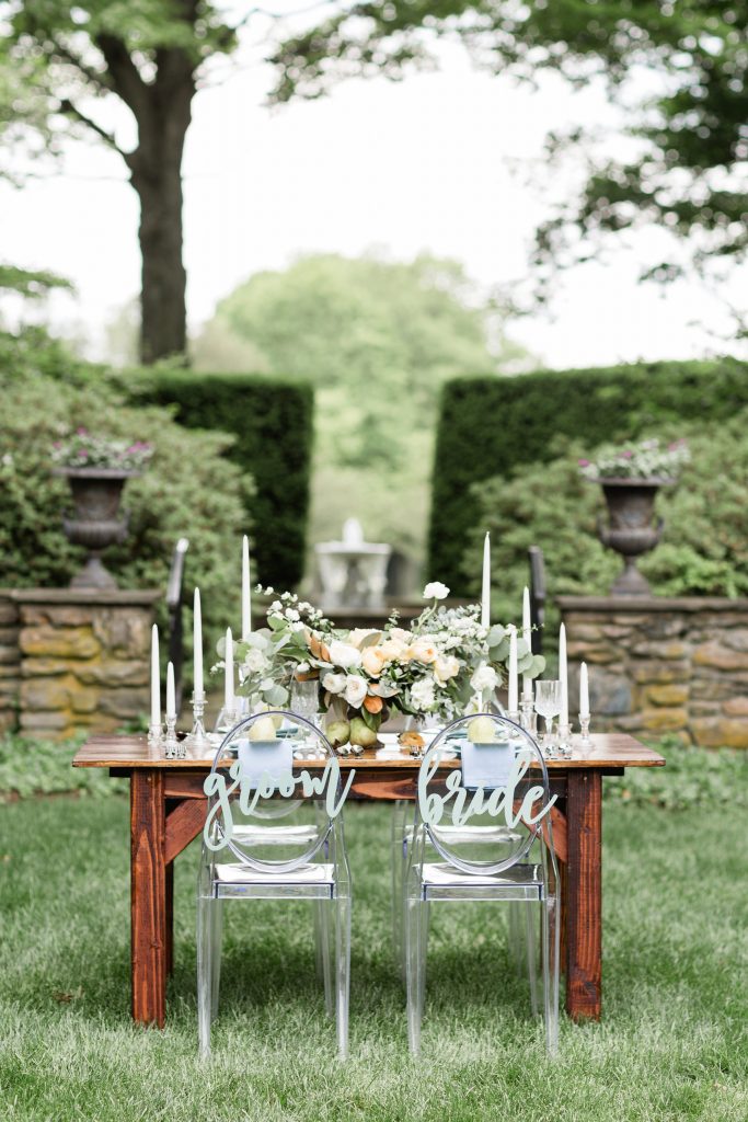 European Garden Inspired Wedding, Drumore Estate, Lancaster PA