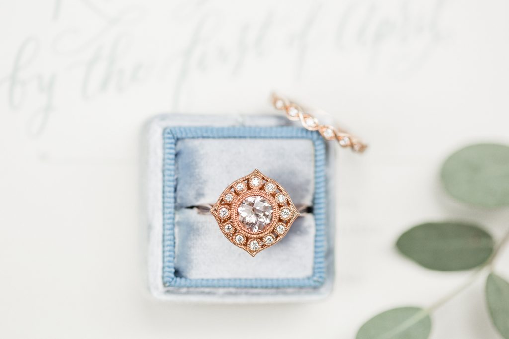 Rose Gold Engagement Ring, Drumore Estate