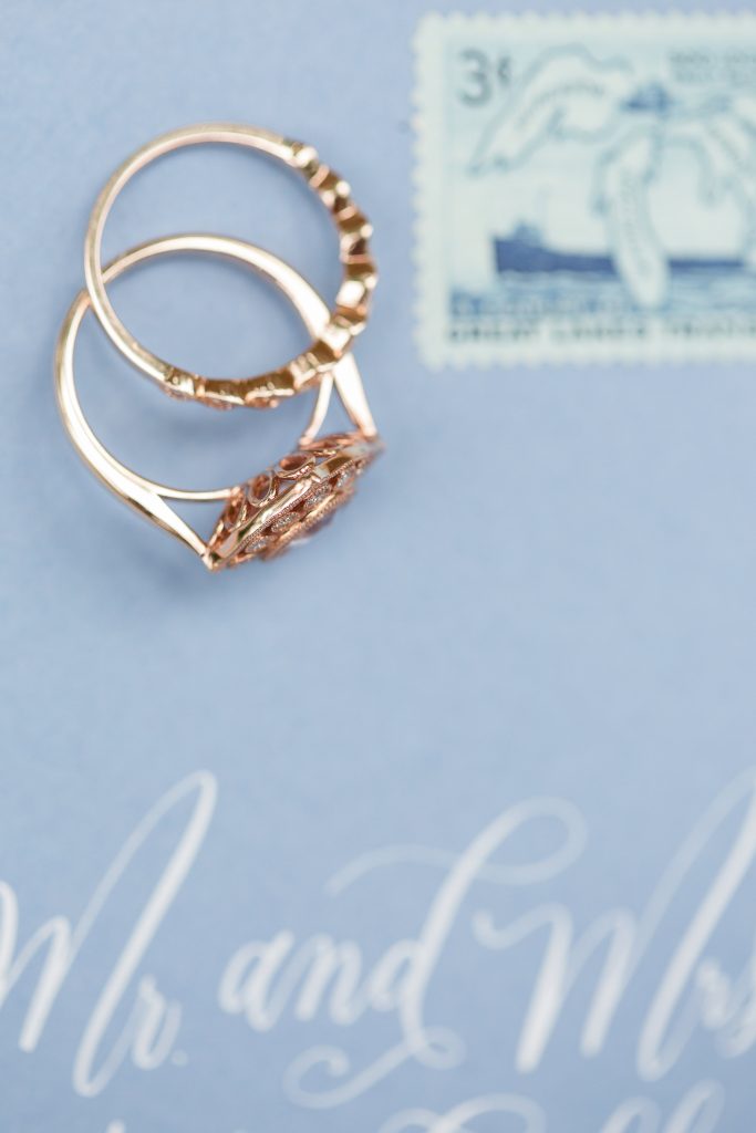 Rose Gold Wedding Ring, Drumore Estate