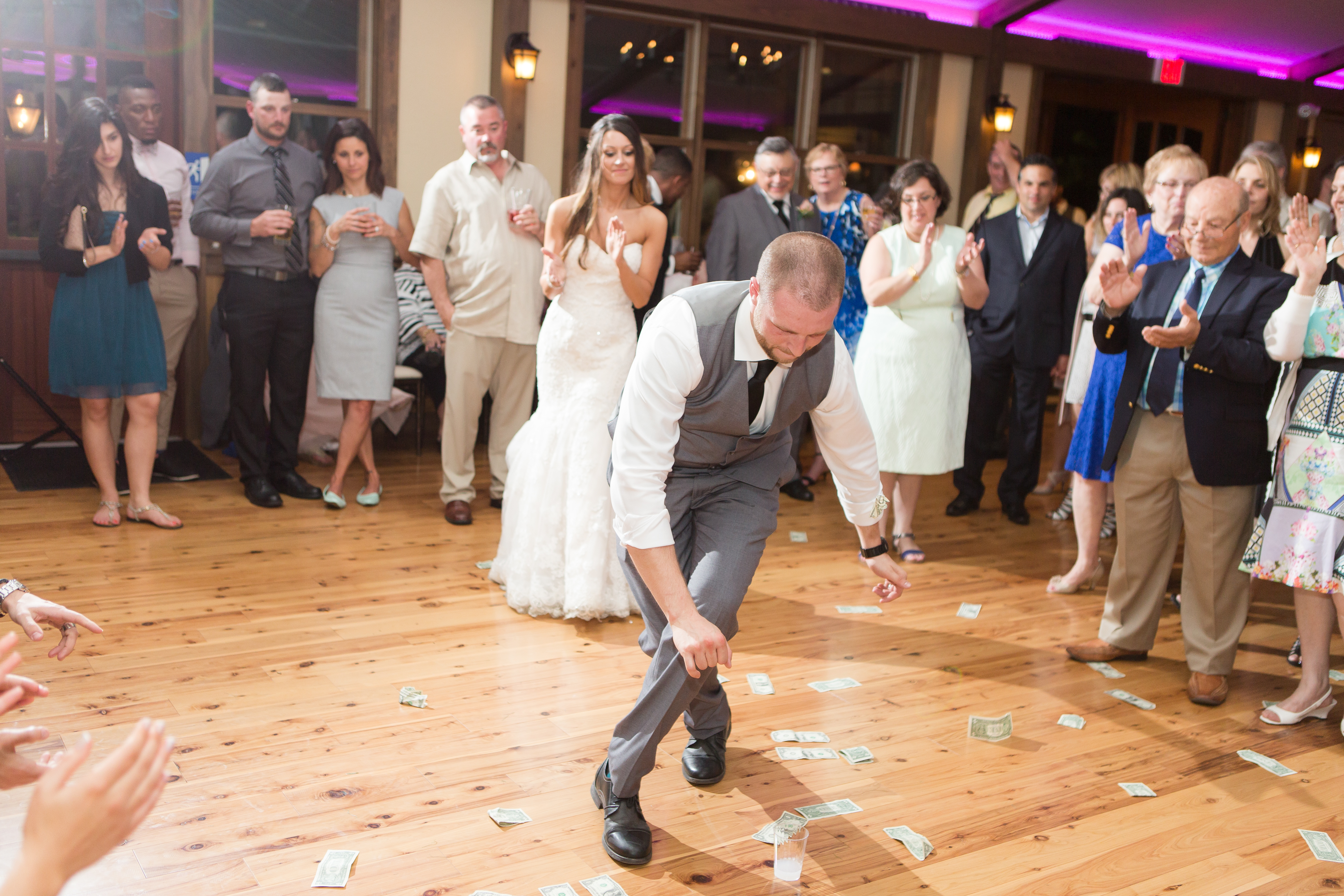 Groom Money Dance Wedding Reception Drumore Estate