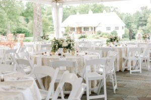 Wedding Reception Decorated with Neutral Colors