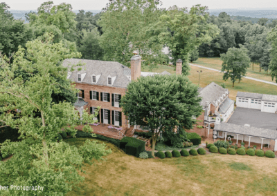 Mansion outdoor wedding venue in Lancaster, PA